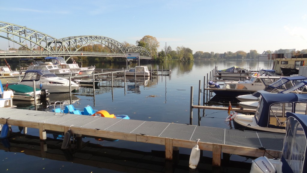 Diesmal am Altstadthafen in Spandau