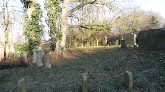 Der Judenfriedhof in Badbergen.