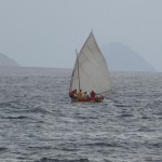 Ein echtes Fischerboot ohne Motor