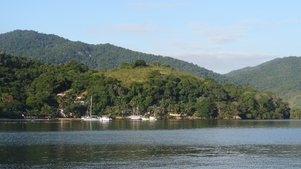 Unser erster Ankerplatz